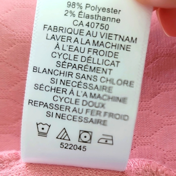 Isaac Mizrahi Women's Live Pink Quilted Jacket Size M - Picture 16 of 16